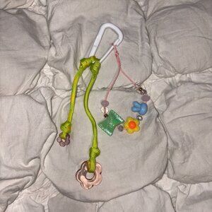 Free People Neon Candy Paracord Bag Charm